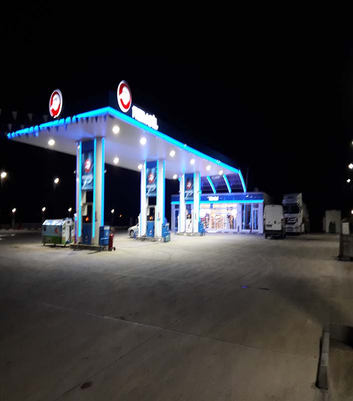 İzmit Kartepe Benzin istasyonu Tadilat Dekorasyon Projesi