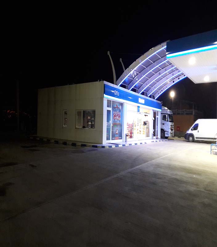 İzmit Kartepe Benzin istasyonu Tadilat Dekorasyon Projesi